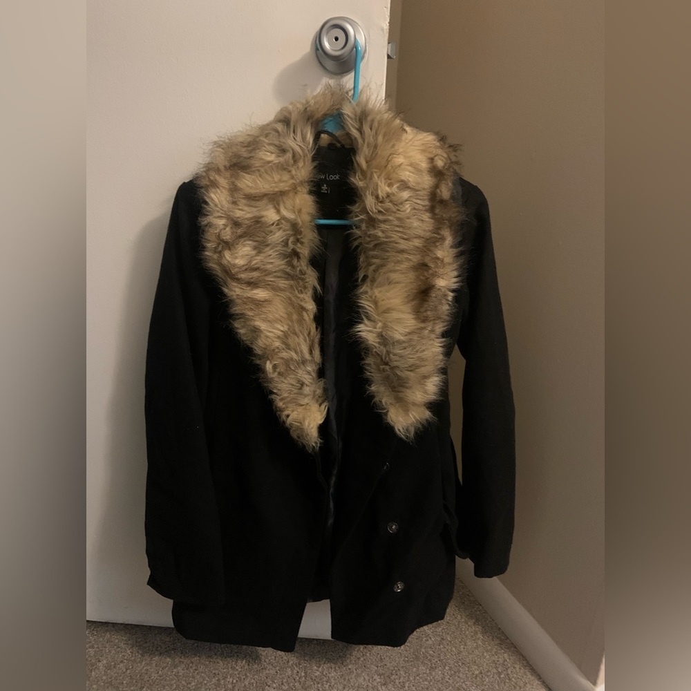Black winter coat